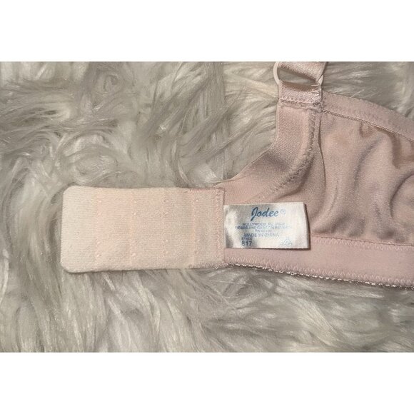 Jodee 817 Soft & Smooth Mastectomy Bra Lined Pocketed Wire Free Womens 32A Pink - Picture 6 of 6